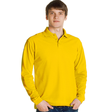 Рубашка-поло POLO желтая