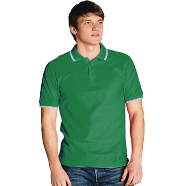 Рубашка-поло TROPHY зеленая