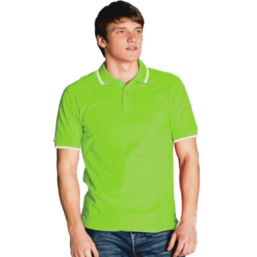 Рубашка-поло TROPHY ярко-зеленая