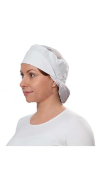 Женский головной убор с сеткой